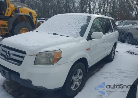 2008 Honda Pilot Ex-L from USA, damaged, VIN 5FNYF187X8B001985